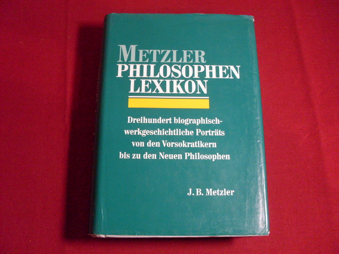 Metzler Philosophen Lexikon – INFINIBU – Das Buchuniversum